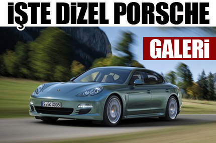 İşte dizel Porsche-1