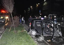 Sarıyer'de bacak kopartan kaza!