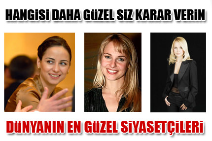 Dünyanın en güzel siyasetçileri