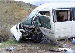 Balıkesir'de katliam gibi kaza