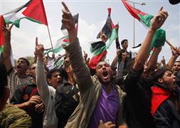 İsrailliler Filistin'e destek istedi