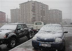 Erzurum güne böyle başladı