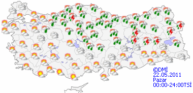 Kuvvetli yağış uyarısı-1
