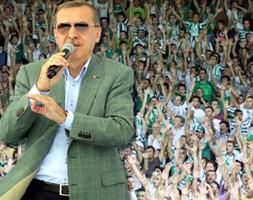 Başbakan'dan Timsah Arena'ya 50 Milyon TL