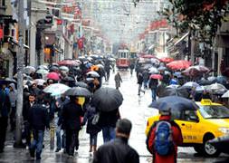Hafta sonu yine yağmur var