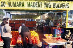 Kabağın yanında yağ satan yandı!