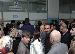Hastanelerde bu kuyruk da bitti