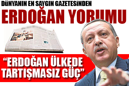 NT Times'ten Erdoğan yorumu
