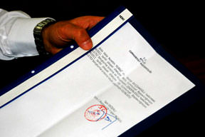 Vali'den suç duyurusu