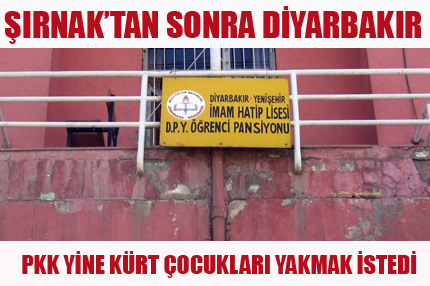 PKK Kürt çocukları yakmak istedi