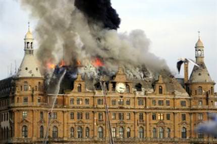 Haydarpaşa Garı’nda yangın