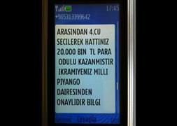 Bu mesaja dikkat!