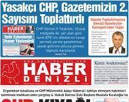 CHP gazete toplattı