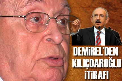 Demirel’den Haberal itirafı