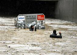 Dolu ve yağışın Ankara’ya zararı