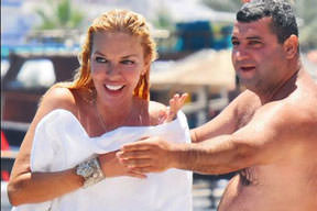 Türkbükü'nü film setine çevirdi