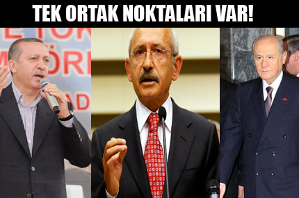 Tek ortak noktaları ortaya çıktı