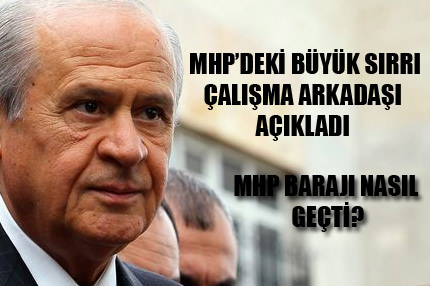 MHP'deki büyük sırrı açıkladı