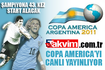 Copa America Takvim.com.tr’de