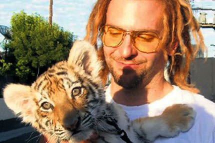 Rol arkadaşı yavru kaplan