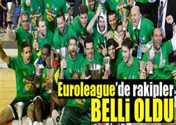 Rakiplerimiz belli oldu