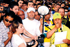 Yürüyüş iptal oldu