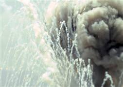 Askeri üste patlama