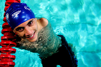 Havuzda engelsiz başarı