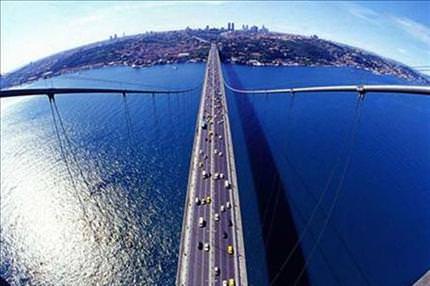 Boğaz köprülerinde onarım çalışması