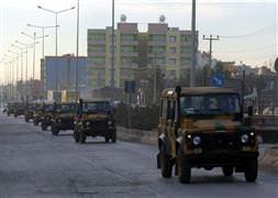 Sınır birliklerine askeri sevkiyat