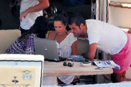 Denizde bile sanal alem