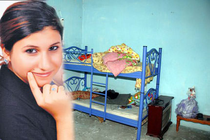 Ceylan’a bu odada kıydılar