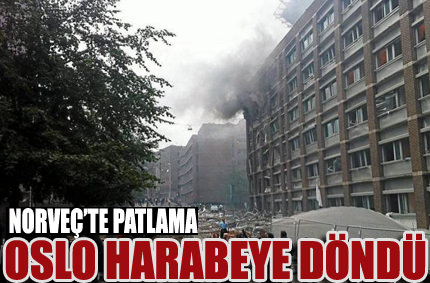 Norveç'te büyük patlama