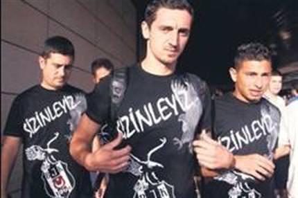 Futbolculardan destek