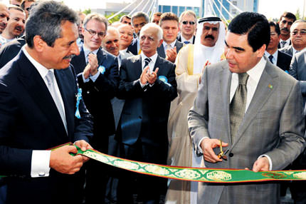 Türkmenistan'a dört tesis