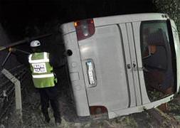 Bursa’da otobüs devrildi: 59 yaralı