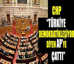 AP'ye çattılar