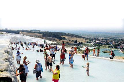 Pamukkale’de hacı turizmi