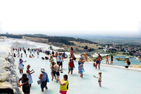 Pamukkale’de hacı turizmi