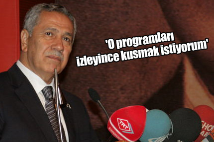 Bülent Arınç sert çıktı