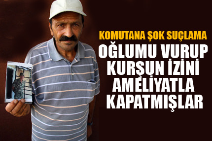 Komutana şok suçlama