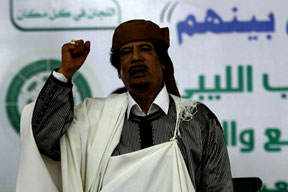 Kaddafi fırsatı kaçırmadı