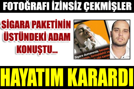 O adam konuştu