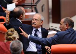 Gürsel Tekin ilk toplantıda yok