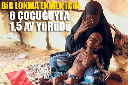 420 kilometre böyle yürüdü