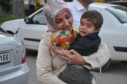 Yakup ailesine kavuştu