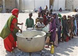 Somalili çocukların en büyük hayali!