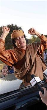 İşte Kaddafi'nin yeri