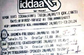 Bir golle 127 bin lirayı kaçırdı