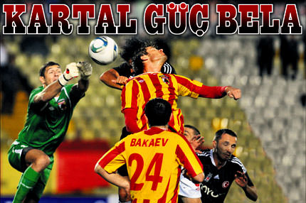 Kartal güç bela